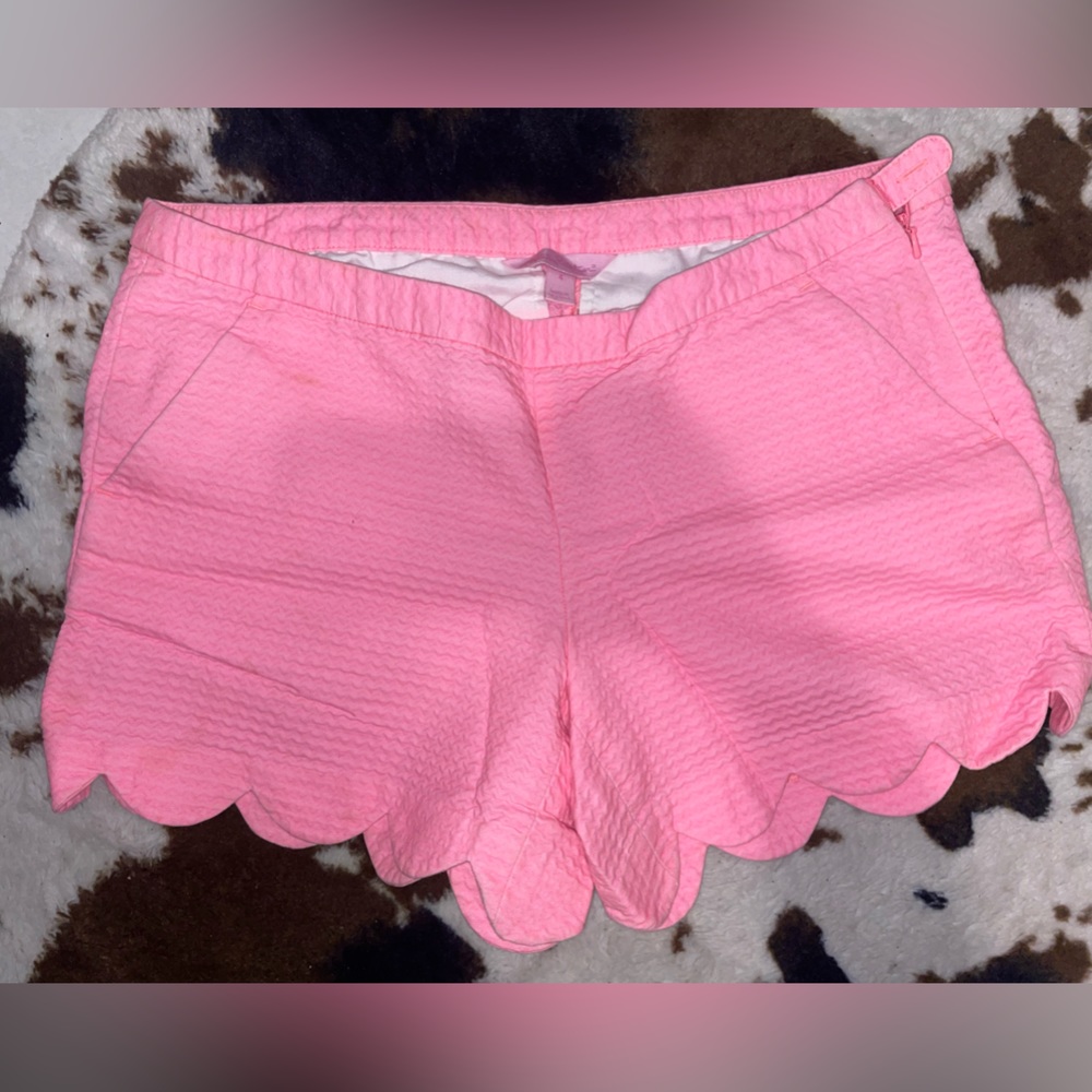 Lily Pulitzer Scallop Shorts - Light Pink 💓🐚